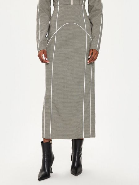 Gestuz Spódnica maxi Pippa 10908667 Szary Slim Fit. Szare spódniczki damskie Gestuz, bez wzorów, z syntetyku, maxi. Za 1,269.00 zł.