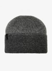 Czapka zimowa Buff Knitted Beanie Marin - graphite. Szare czapki męskie Buff, na zimę, bez wzorów, z materiału, biznesowe. Za 117.69 zł.