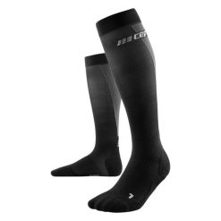 Skarpety kompresyjne męskie sportowe CEP Ultralight wysokie. Szare skarpetki męskie CEP, bez wzorów. Za 199.00 zł.