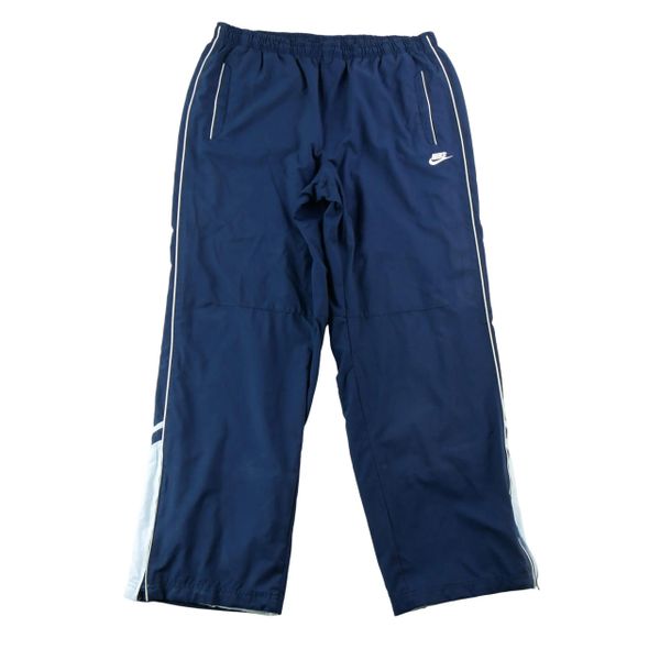 Second life - Spodnie dresowe męskie Y2K Vintage Granatowe - Stan bardzo dobry. Niebieskie spodnie sportowe męskie Nike, z dresówki. Za 127.76 zł.