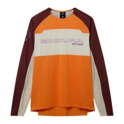 Dżersej z długim rękawem Endura MT500 Burner Lite. Brązowe szorty męskie ENDURA, bez wzorów, z dżerseju, sportowe. Za 310.25 zł.