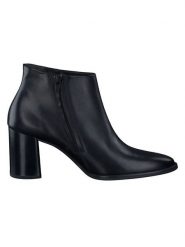 Paul Green Skórzane botki w kolorze czarnym rozmiar: 38,5. Czarne botki damskie Paul Green, ze skóry, eleganckie, bez obcasa, bez zapięcia. Za 327.10 zł.