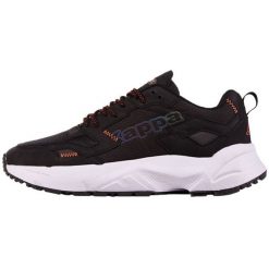 Buty Kappa Turako 243377 1129 czarne. Czarne buty sportowe na co dzień męskie bez zapięcia. Za 295.10 zł.