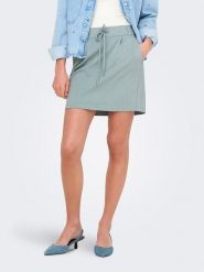ONLY Spódnica w kolorze niebieskoszarym rozmiar: XL. Niebieskie spódniczki damskie Only, xl, bez wzorów, mini, proste. Za 83.42 zł.