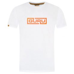 Koszulka Wędkarska T-Shirt Guru Gradient Connect Tee White. Białe t-shirty męskie GURU, xl, bez wzorów, bez kołnierzyka. Za 130.99 zł.