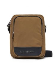 Tommy Hilfiger Saszetka Th Business Mini Reporter AM0AM13190 Brązowy. Brązowe saszetki męskie Tommy Hilfiger, z materiału. Za 199.99 zł.
