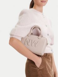 Nine West Torebka EO-Lira II-LX20085 Fioletowy. Fioletowe torebki klasyczne damskie Nine West, bez wzorów, z materiału, bez dodatków. Za 269.99 zł.