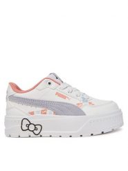 Puma Sneakersy Karmen II IDOL HK&FR PS 402013 01 Biały. Białe buty sportowe dziewczęce Puma, bez wzorów, ze skóry, bez zapięcia. Za 319.99 zł.