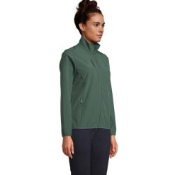 Damska Kurtka Soft Shell Falcon Zapinana Na Zamek Błyskawiczny. Czarne kurtki damskie SOL'S, m, bez wzorów, z elastanu, bez kaptura. Za 363.99 zł.