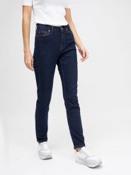 BIG STAR Dżinsy - Slim fit - w kolorze granatowym rozmiar: W36/L32. Niebieskie jeansy damskie Big Star. Za 144.92 zł.