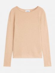 AUTHENTIC CASHMERE Kaszmirowy sweter "Epéna" w kolorze beżowym rozmiar: XXL. Brązowe swetry klasyczne damskie AUTHENTIC CASHMERE, xxl, z kaszmiru, bez kołnierzyka. Za 347.99 zł.