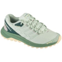 Buty do biegania Merrell Fly Strike J068488 zielone. Zielone obuwie do biegania damskie . Za 476.81 zł.
