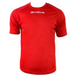 Męska Koszulka Piłkarska One Mac010007. Czerwone t-shirty sportowe męskie Givova, m, bez ramiączek, do piłki nożnej. Za 57.99 zł.