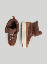 Pepe Jeans FOOTWEAR Botki zimowe "Kore Snow" w kolorze brązowym rozmiar: 40. Brązowe botki damskie Pepe Jeans FOOTWEAR, na zimę, z jeansu, bez obcasa, na platformie, bez zapięcia. Za 250.35 zł.