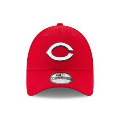 Czapka z daszkiem New Era MLB Cincinnati Reds. Czerwone czapki męskie New Era, bez wzorów, sportowe. Za 177.00 zł.