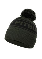 Czapka męska Pitbull zimowa Bubble Small Logo II. Zielone czapki męskie PITBULL, na zimę, bez wzorów, z dzianiny. Za 59.00 zł.