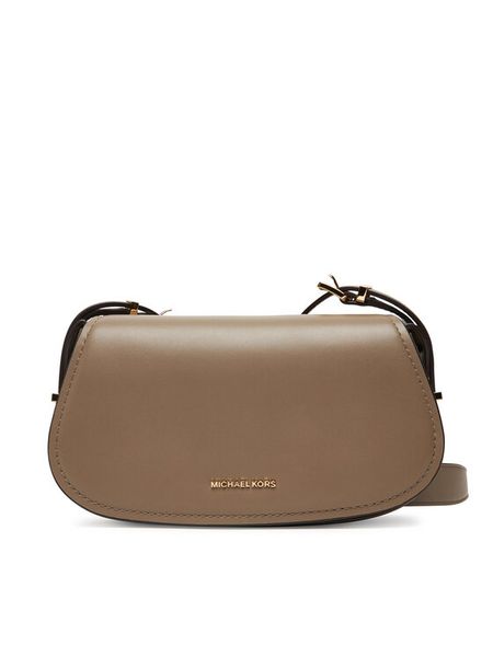 MICHAEL Michael Kors Torebka 32S5GL0C1L Beżowy. Brązowe listonoszki damskie MICHAEL Michael Kors, bez wzorów, ze skóry, bez dodatków. Za 559.99 zł.