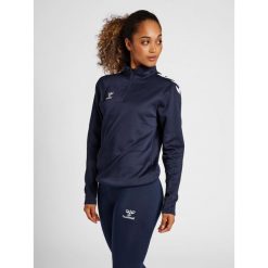 Bluza do piłki ręcznej damska Hummel hmlCORE XK. Niebieskie bluzy bez kaptura damskie HUMMEL, m. Za 204.00 zł.