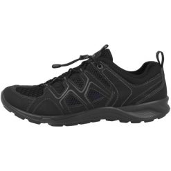 Buty sportowe damskie Ecco Terracruise Breathru. Czarne buty sportowe na co dzień damskie ECCO, bez wzorów, z materiału, trekkingowe. Za 558.10 zł.