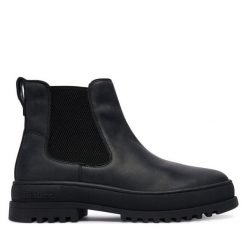 Sztyblety Blauer. Czarne sztyblety męskie Blauer, bez zapięcia. Za 579.99 zł.