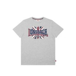 T-shirt Lonsdale Ramshaw. Czerwone t-shirty męskie Lonsdale, m, bez wzorów, z bawełny, bez kołnierzyka. Za 153.00 zł.