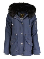 Geographical Norway Parka "Boldina" w kolorze niebieskim rozmiar: M. Niebieskie parki damskie Geographical Norway, m, bez wzorów. Za 215.71 zł.