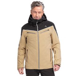 Kurtka narciarska męska Schöffel Trittkopf. Brązowe kurtki męskie Schöffel, m, bez wzorów, bez kaptura, narciarskie. Za 3,249.99 zł.