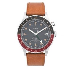 Zegarek Timex. Brązowe zegarki męskie Timex. Za 579.99 zł.