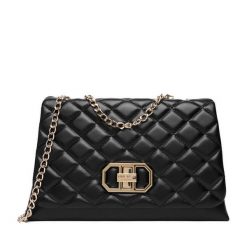 Torebka Nine West. Czarne torebki klasyczne damskie Nine West, bez wzorów, bez dodatków. Za 199.99 zł.