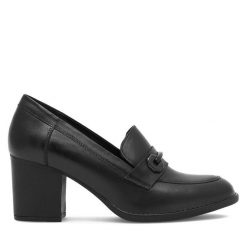 Półbuty Lasocki. Czarne półbuty damskie Lasocki, bez wzorów, bez obcasa, na obcasie. Za 219.99 zł.