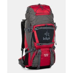 Plecak turystyczny 45+5 L Kilpi ECRINS-U. Czerwone plecaki damskie Kilpi, bez wzorów, z nylonu. Za 504.68 zł.