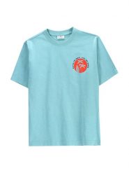 Coccodrillo T-Shirt WC5143201HBJ Niebieski Regular Fit. Niebieskie t-shirty chłopięce COCCODRILLO, bez wzorów, z bawełny, bez ramiączek. Za 29.99 zł.