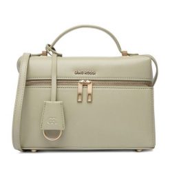 Torebka GINO ROSSI. Zielone torebki klasyczne damskie Gino Rossi, bez wzorów, bez dodatków. Za 229.99 zł.