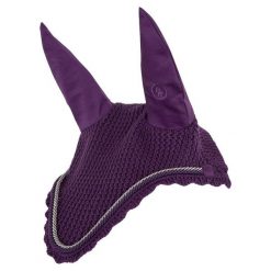 Krótka czapka dla konia BR Equitation Event. Fioletowe czapki męskie BR, bez wzorów, eleganckie. Za 166.50 zł.