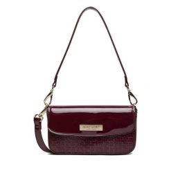 Torebka Nine West. Czerwone torebki klasyczne damskie Nine West, bez wzorów, bez dodatków. Za 169.99 zł.