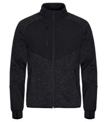 Clique Kurtka Haines z polaru i softshell – ciepła i funkcjonalna – Black. Czarne kurtki męskie CLIQUE, xl, bez wzorów, z dzianiny, bez kaptura. Za 284.31 zł.