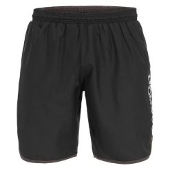 Szorty do biegania Macron Bazalt. Czarne szorty sportowe męskie Macron, s, z materiału, do biegania. Za 175.00 zł.