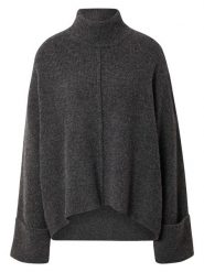 LeGer Sweter "Rafaela" w kolorze szarym rozmiar: 42. Szare golfy damskie LeGer, prążkowane, bez kołnierzyka. Za 139.87 zł.