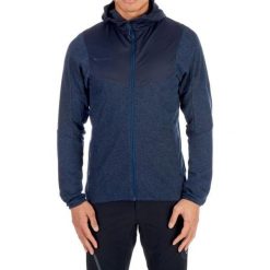 Bluza turystyczna męska Mammut Alvra techniczna. Niebieskie bluzy bez kaptura męskie Mammut, m, z poliesteru. W wyprzedaży za 462.00 zł.