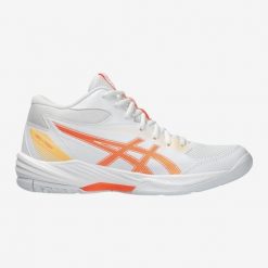 Buty do siatkówki ASICS Gel-Task Mid MT4. Buty sportowe na co dzień damskie Asics, bez wzorów, z materiału, do siatkówki. Za 329.99 zł.