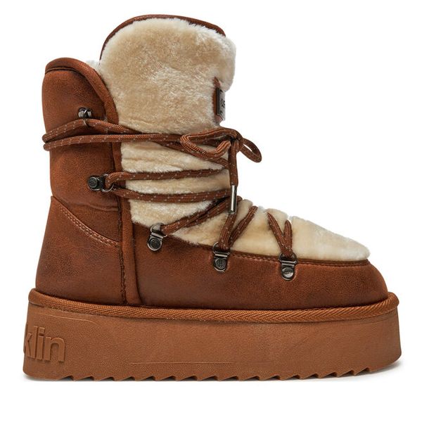 Śniegowce D.Franklin. Brązowe śniegowce damskie D.Franklin. Za 309.99 zł.