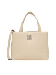 Nine West Torebka CEO-HAMPSHIRE-II-LDA8175 Écru. Torebki klasyczne damskie Nine West, bez wzorów, z materiału, bez dodatków. Za 219.99 zł.