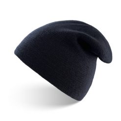 Czapka męska zimowa PAOLO PERUZZI BR-04-DB granatowa. Czapki męskie ROVICKY, na zimę, bez wzorów, z materiału, eleganckie. Za 34.99 zł.