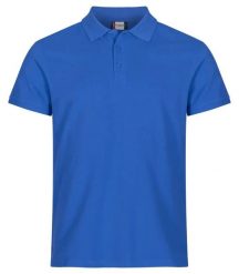 Clique Heavy Premium Polo – gruba koszulka polo z czesaną bawełną. Niebieskie koszulki polo męskie CLIQUE, m, bez wzorów, z bawełny, bez ramiączek. Za 169.69 zł.
