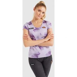 T-SHIRT DAMSKI KOSZULKA SPORTOWA ELLESSE. Fioletowe bluzki sportowe damskie Ellesse, m, bez wzorów, z materiału, bez ramiączek. Za 116.99 zł.
