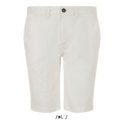 Szorty Sol's Jasper. Białe szorty damskie SOL'S, bez wzorów, z bawełny. Za 194.50 zł.