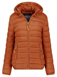 Geographical Norway Kurtka pikowana "Atikolor" w kolorze jasnobrązowym rozmiar: XL. Brązowe kurtki damskie Geographical Norway, xl, bez wzorów, bez kaptura. Za 162.49 zł.