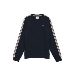 Bluza Fila Biella Regular. Niebieskie bluzy sportowe męskie Fila, bez wzorów, z bawełny, eleganckie, bez kołnierzyka, bez ramiączek. Za 327.50 zł.