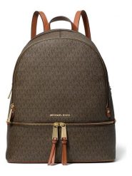 Michael Kors Plecak w kolorze brązowym - 30 x 36 x 14 cm rozmiar: onesize. Brązowe plecaki damskie Michael Kors, bez wzorów, z materiału. Za 981.37 zł.