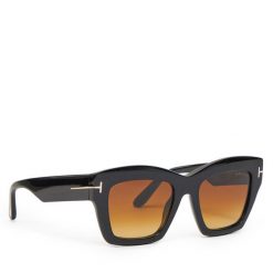 Okulary przeciwsłoneczne Tom Ford. Czarne okulary przeciwsłoneczne damskie Tom Ford. Za 1,039.00 zł.